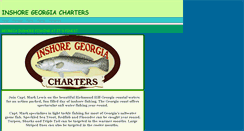 Desktop Screenshot of inshore-georgia-charters.com